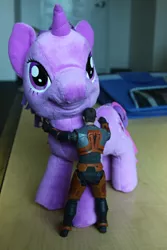 Size: 3168x4752 | Tagged: artist:cobaltbrony, derpibooru import, gordon freeman, half-life, hug, irl, photo, plushie, safe, twilight sparkle