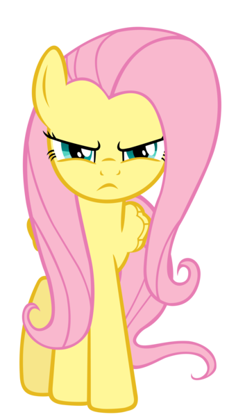 Size: 6000x10202 | Tagged: absurd resolution, angry, artist:kired25, derpibooru import, fluttershy, glare, safe, simple background, solo, transparent background, vector