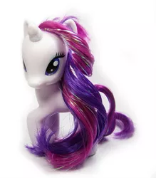 Size: 623x711 | Tagged: safe, artist:shadow1085, derpibooru import, official, rarity, pony, brushable, irl, photo, solo, toy