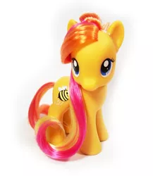 Size: 558x643 | Tagged: safe, artist:shadow1085, derpibooru import, official, bumblesweet, honeybuzz, pony, brushable, irl, photo, solo, toy