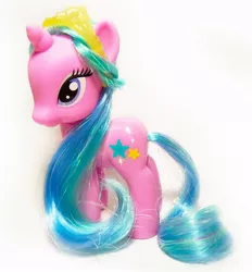 Size: 638x688 | Tagged: safe, artist:shadow1085, derpibooru import, official, starbeam twinkle, pony, unicorn, brushable, irl, photo, solo, toy