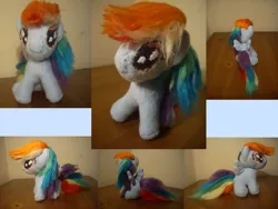 Size: 1600x1200 | Tagged: artist:tkc, dead source, derpibooru import, irl, photo, plushie, rainbow dash, safe