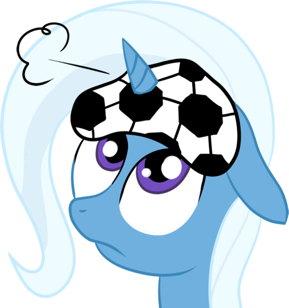 Size: 573x612 | Tagged: artist:moabite, derpibooru import, football, safe, trixie