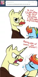 Size: 500x1001 | Tagged: artist:ask-flam, ask, breaking bad, derpibooru import, flam, glasses, jesse pinkman, product, rainbow dash, safe, tumblr, walter white