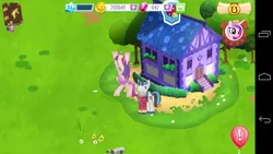 Size: 1280x720 | Tagged: safe, derpibooru import, princess cadance, shining armor, alicorn, pony, unicorn, female, gameloft, happy, male