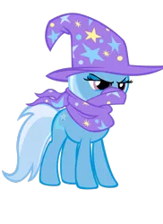 Size: 1280x1760 | Tagged: artist:askradsuit-pony, artist:sofunnyguy, clothes, derpibooru import, safe, scarf, trixie