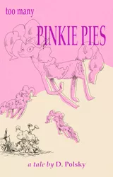 Size: 800x1250 | Tagged: book, cover, derpibooru import, pinkie pie, safe, too many pinkie pies