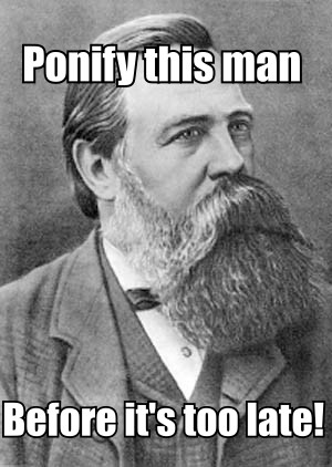 Size: 300x422 | Tagged: barely pony related, beard, black and white, derpibooru import, epic beard, exploitable meme, friedrich engels, grayscale, human, make it happen, safe