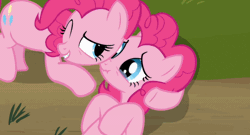 Size: 800x432 | Tagged: animated, clone, crying, cute, derpibooru import, multeity, pinkie clone, pinkie pie, poking, sad, safe, screencap, scrunchy face, teary eyes, too many pinkie pies, too much pink energy is dangerous