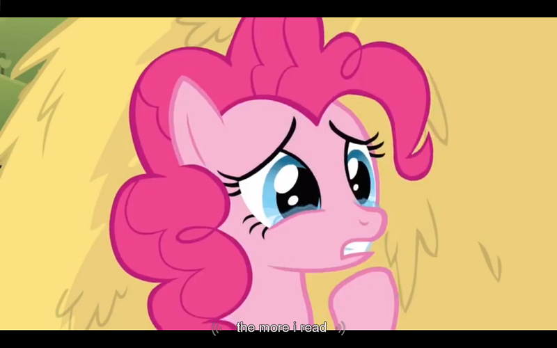 Size: 1024x640 | Tagged: derpibooru import, pinkie pie, safe, screencap, too many pinkie pies, youtube caption