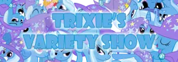 Size: 1000x350 | Tagged: artist:alexstrazse, banner, derpibooru import, equestria daily, mentally advanced series, rainbow dash presents, safe, trixie