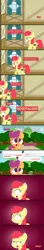 Size: 1280x7299 | Tagged: apple bloom, artist:dtcx97, ask, ask post-crusade, comic, derpibooru import, post-crusade, safe, scootaloo, sweat, tumblr