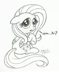 Size: 2715x3296 | Tagged: artist:aleximusprime, color me, derpibooru import, fluttershy, monochrome, safe, sketch