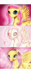 Size: 700x1700 | Tagged: derpibooru import, fluttershy, redraw, safe