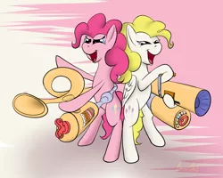 Size: 1280x1024 | Tagged: artist:burnout42, derpibooru import, g1, g1 to g4, generation leap, pinkie pie, safe, surprise