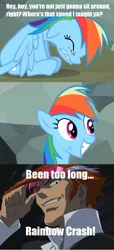 Size: 500x1096 | Tagged: alternate ending, comic, crossover, derpibooru import, edit, edited screencap, may the best pet win, mentor, rainbow dash, rescue, safe, screencap, screencap comic, s-cry-ed, scryed, straight cougar