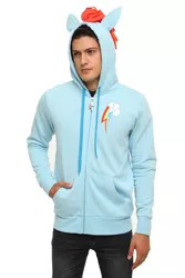 Size: 700x1049 | Tagged: safe, derpibooru import, rainbow dash, clothes, hoodie
