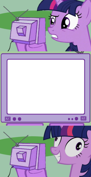 Size: 563x1086 | Tagged: artist:necromanteion, blank, derpibooru import, exploitable, exploitable meme, meme, safe, template, tv meme, twilight snapple, twilight sparkle