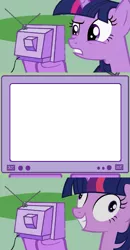 Size: 563x1086 | Tagged: artist:necromanteion, blank, derpibooru import, exploitable, exploitable meme, meme, safe, template, tv meme, twilight snapple, twilight sparkle