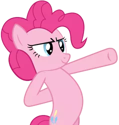 Size: 7786x8192 | Tagged: absurd resolution, artist:dipi11, bipedal, derpibooru import, pinkie pie, safe, simple background, solo, standing, too many pinkie pies, transparent background, vector