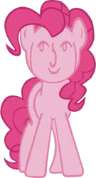 Size: 349x646 | Tagged: safe, derpibooru import, pinkie pie, earth pony, pony, faic, le lenny face, simple background, transparent background