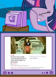 Size: 563x771 | Tagged: safe, derpibooru import, twilight sparkle, pony, exploitable meme, facehoof, meme, tv meme