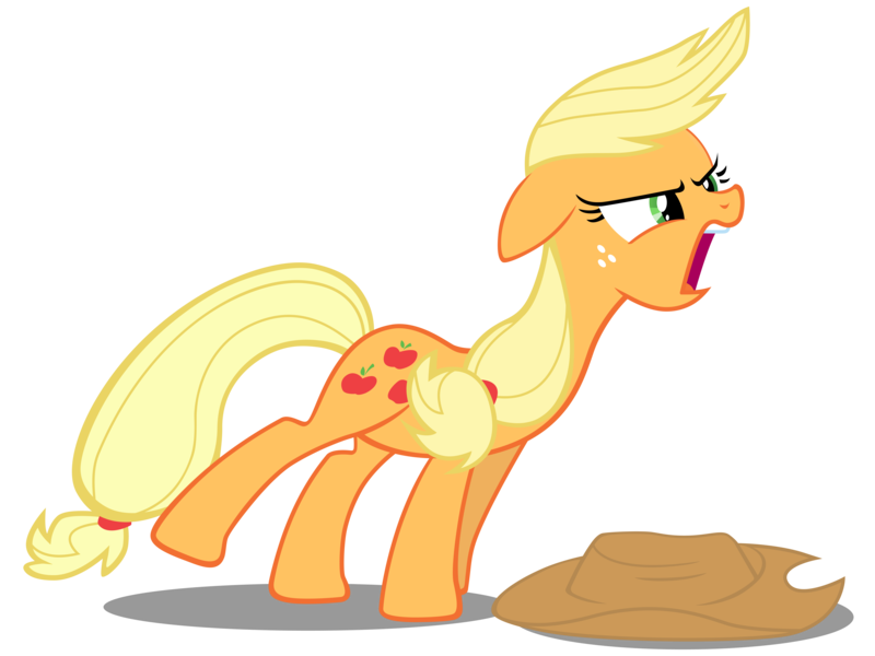 Size: 8000x6000 | Tagged: absurd resolution, .ai available, applejack, artist:caliazian, derpibooru import, open mouth, safe, screaming, simple background, solo, .svg available, too many pinkie pies, transparent background, vector, yelling