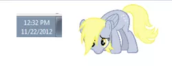 Size: 322x128 | Tagged: safe, derpibooru import, derpy hooves, pegasus, pony, assassination, clock, date, female, jfk assassination, john f. kennedy, mare, meta, numbers, obligatory pony, sad, solo, time