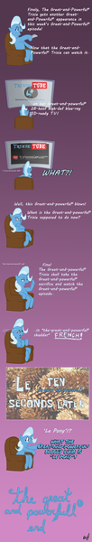 Size: 2298x13475 | Tagged: artist:fundz64, comic, derpibooru import, pinecone, safe, trixie