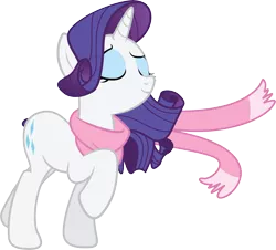 Size: 11740x10597 | Tagged: absurd resolution, artist:quanno3, clothes, derpibooru import, rarity, safe, scarf, simple background, solo, .svg available, transparent background, vector