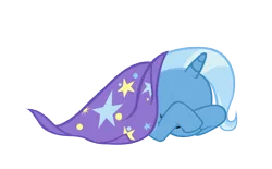 Size: 4134x2567 | Tagged: safe, artist:sofunnyguy, derpibooru import, trixie, pony, unicorn, covering, covering eyes, cute, eyes closed, female, filly, hnnng, prone, younger