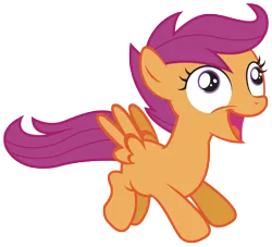 Size: 5502x5000 | Tagged: absurd resolution, .ai available, artist:rainbowderp98, derp, derpibooru import, one bad apple, safe, scootaloo, simple background, .svg available, transparent background, vector