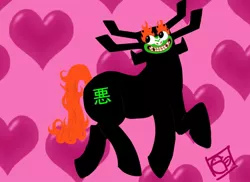 Size: 792x576 | Tagged: aku, artist:gomez1445, derpibooru import, japanese, ponified, safe, samurai jack