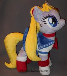 Size: 898x1015 | Tagged: safe, artist:calusariac, derpibooru import, ponified, clothes, crossover, dress, irl, photo, plushie, sailor moon