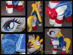 Size: 800x600 | Tagged: safe, artist:calusariac, derpibooru import, ponified, clothes, crossover, dress, irl, photo, plushie, sailor moon