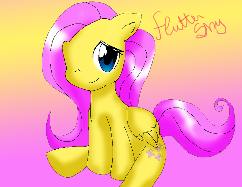 Size: 799x619 | Tagged: artist:carol-aredesu, derpibooru import, fluttershy, safe, solo