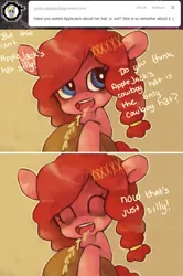 Size: 935x1407 | Tagged: artist:dhui, ask, ask tired pie, dead source, derpibooru import, pinkie pie, safe, tumblr