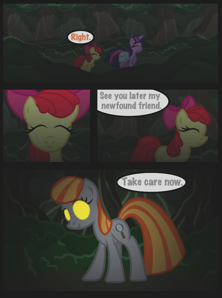 Size: 760x1020 | Tagged: apple bloom, artist:template93, comic, derpibooru import, oc, oc:ruby, safe, story of the blanks, twilight sparkle