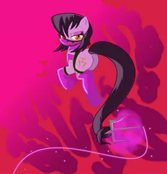 Size: 947x987 | Tagged: artist:jobbythehong, derpibooru import, mask, mileena, mortal kombat, paint tool sai, plot, ponified, prehensile tail, safe