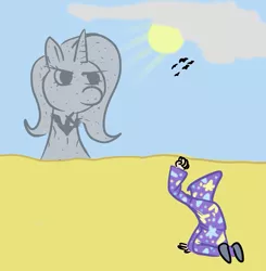 Size: 1931x1967 | Tagged: 1000 hours in ms paint, derpibooru import, magic duel, ms paint, parody, planet of the apes, safe, trixie
