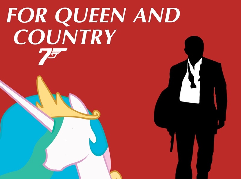 Size: 1590x1185 | Tagged: daniel craig, derpibooru import, fanfic, james bond, princess celestia, safe