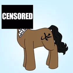 Size: 554x549 | Tagged: artist:thebrigeeda, censored, derpibooru import, islam, muhammad, ponified, religion, safe, south park