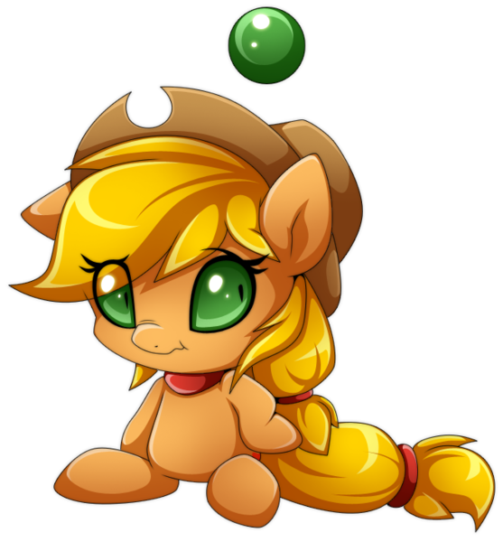 Size: 657x708 | Tagged: applejack, artist:extra-fenix, chao, crossover, cute, dead source, derpibooru import, jackabetes, safe, simple background, solo, sonic adventure, sonic the hedgehog (series), species swap, transparent background