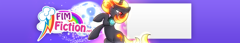 Size: 1569x285 | Tagged: safe, derpibooru import, oc, oc:incendia, unofficial characters only, pony, fanfic:antipodes, banner, fimfiction, solo