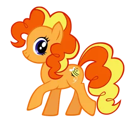 Size: 1584x1552 | Tagged: safe, artist:durpy, derpibooru import, bumblesweet, earth pony, pony, female, mare, simple background, smiling, solo, transparent background, vector