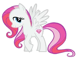 Size: 644x498 | Tagged: safe, artist:colossalstinker, derpibooru import, diamond rose, pegasus, pony, cutie mark, female, hooves, mare, simple background, smiling, solo, spread wings, transparent background, wings