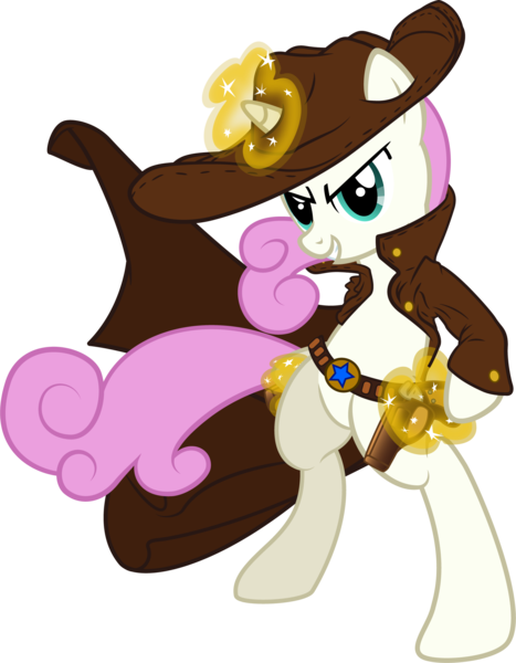 Size: 1724x2214 | Tagged: safe, artist:leadhooves, artist:likonan, derpibooru import, twinkleshine, pony, bipedal, clothes, coat, gun, hat, longcoat, magic, simple background, solo, transparent background, vector, western