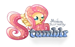 Size: 1024x652 | Tagged: safe, artist:extradan, derpibooru import, fluttershy, pegasus, pony, blob, chubbie, simple background, transparent background, tumblr