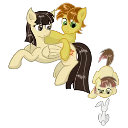 Size: 3500x3500 | Tagged: artist:erockertorres, derpibooru import, family, filly, foal, hilarious in hindsight, mandofire, oc, oc:mandopony, oc:tune-up, offspring, parent:oc:mandopony, parents:mandofire, parent:wild fire, safe, shipping, svg, .svg available, vector, wild fire