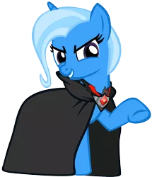 Size: 1060x1234 | Tagged: safe, artist:flutterflyraptor, derpibooru import, trixie, pony, unicorn, magic duel, female, mare, nightsisters, simple background, sith, solo, star wars, transparent background, vector